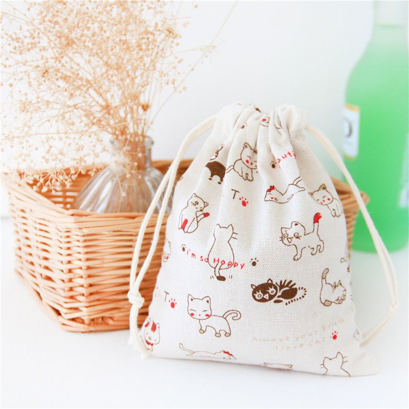 printed string bags
