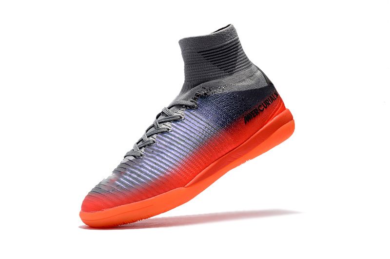 cr7 grey and orange boots