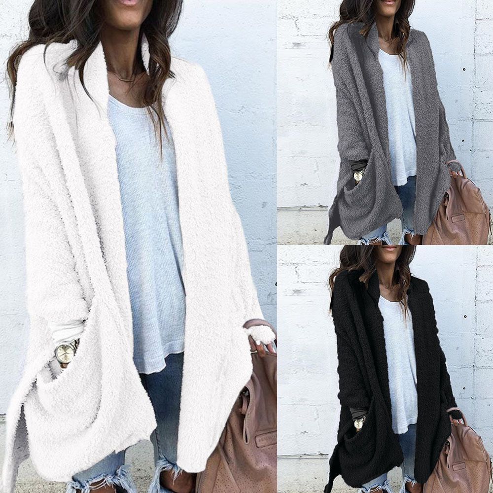 long sweatshirt cardigan womens