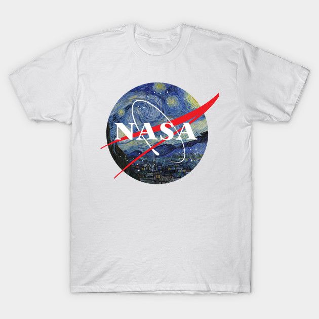 nasa starry night shirt