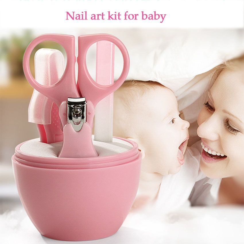 Manicure Set For Baby Kids Scissor Clipper Nail File Tweezers Nail Art Kit Cutter Grooming Healthcare Safe Care Tools Kit From Boyyt 29 1 Dhgate Com