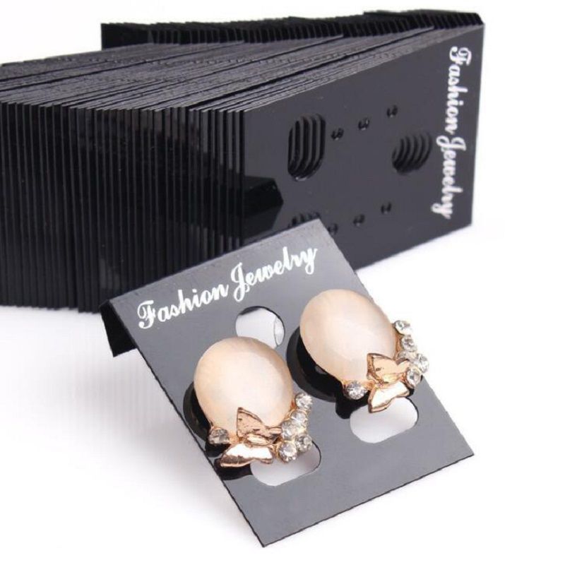 fashion jewelry pvc paper earring card