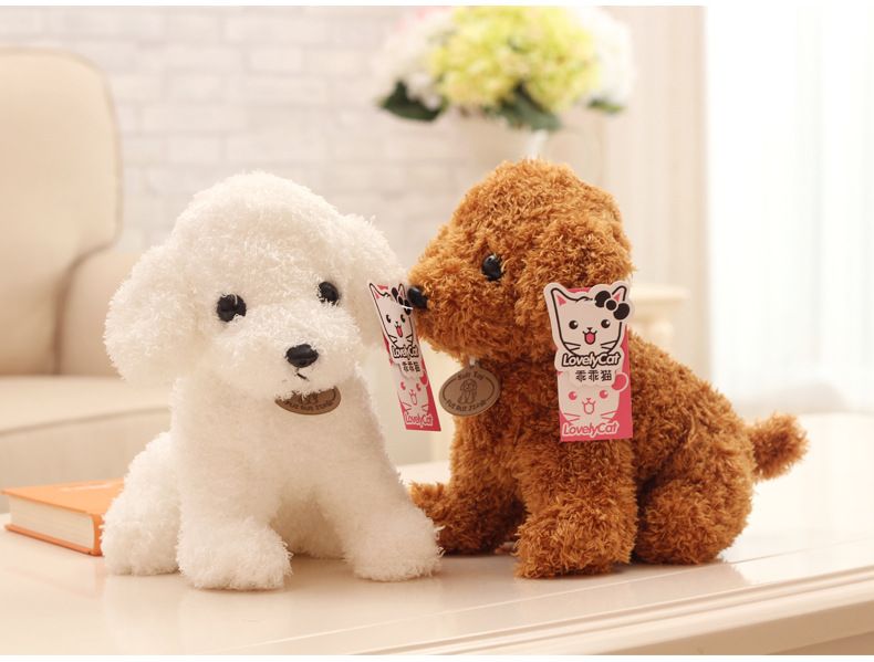 toy poodle stuffed animal