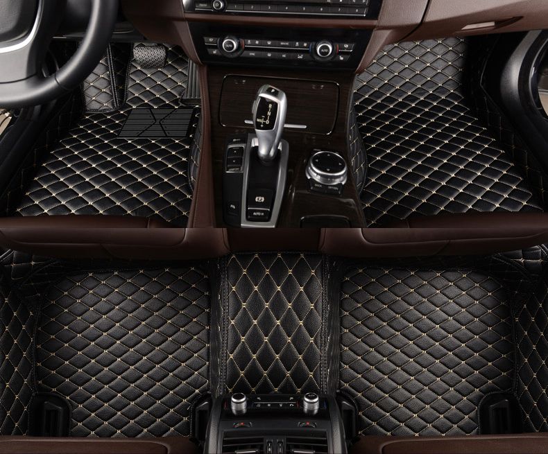 2019 Veeleo Leather Car Floor Mats For Honda All Model Full Set