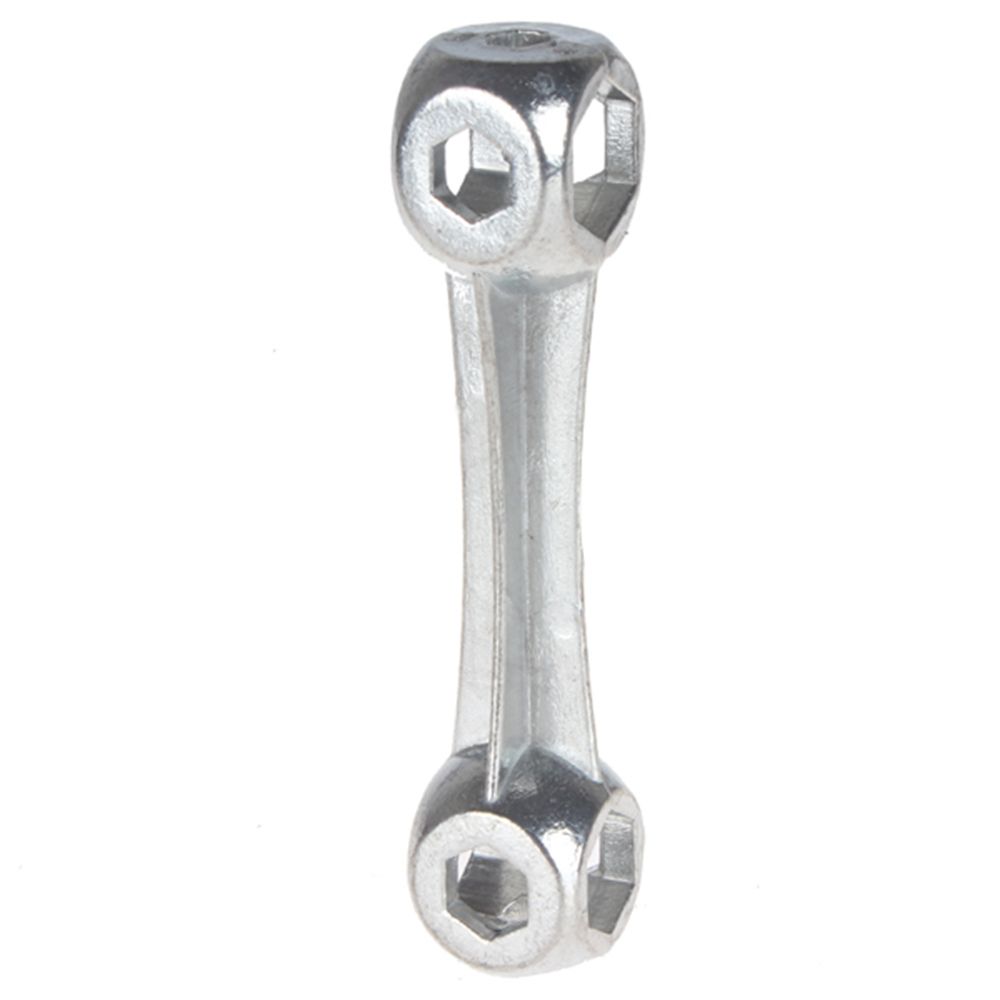 10 in 1 Mini Dog Bone Shape Bicycle Repair Tool Wrench Hexagon Holes Spanner