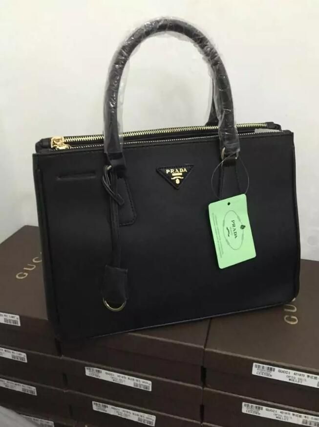 2021 PRADA Women Leather Handbags 