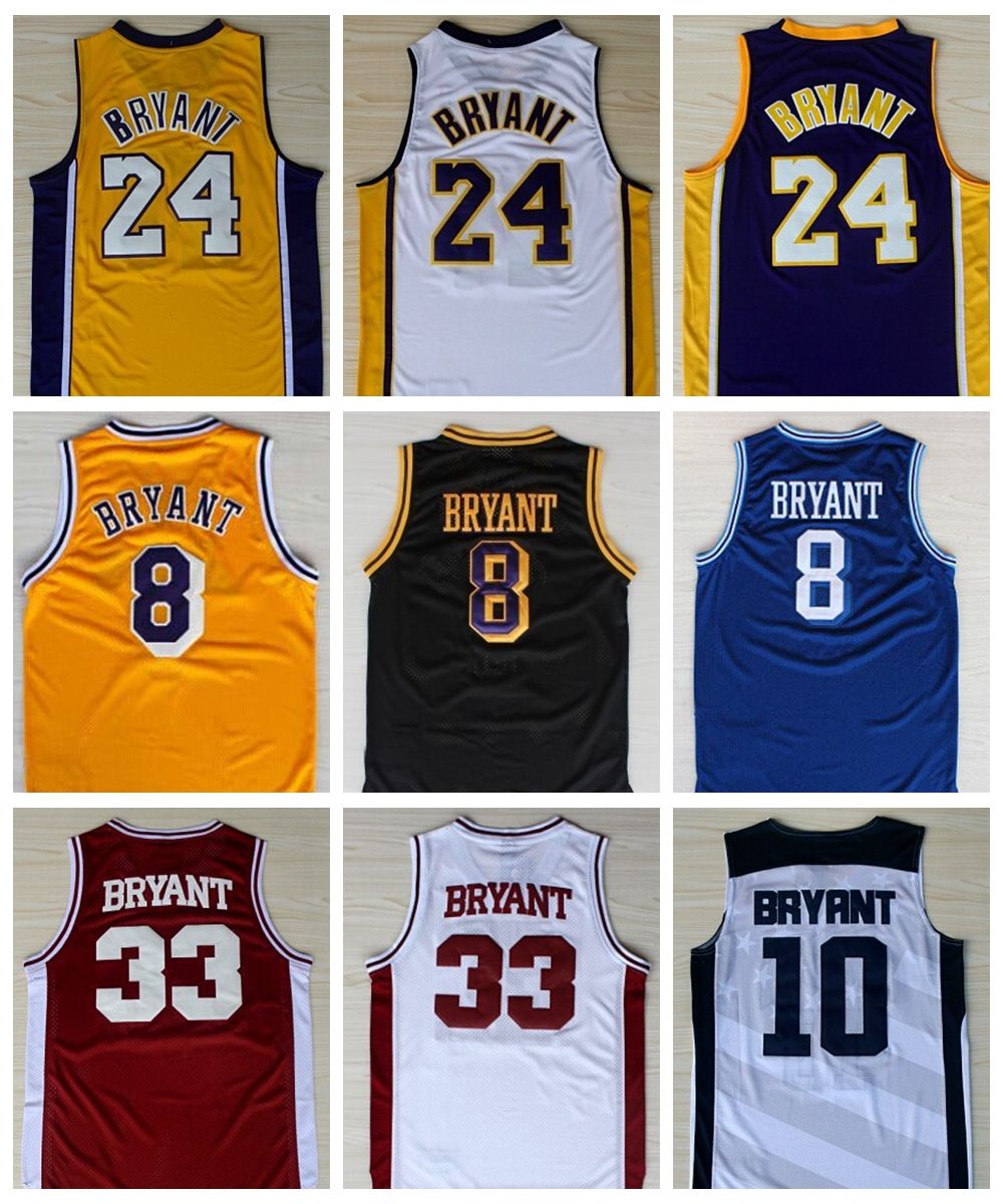 kobe bryant jersey white 24