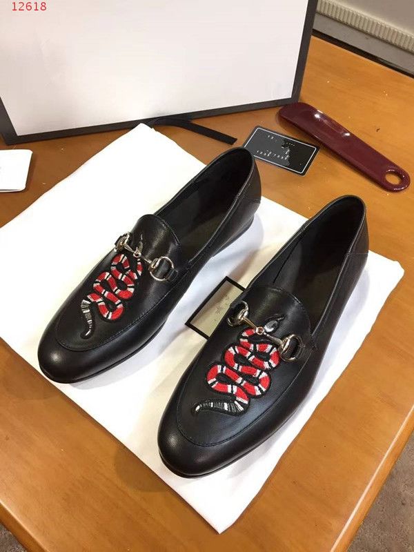 alta calidad para hombre multicolor de cuero genuino de lujo mocasines animal serpiente