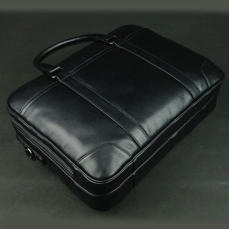 Acquistare Borse Da Ufficio LEXEB Uomo Cartella Avvocato In Pelle Nera,  Allegati 15 Pollici Custodie Laptop Doppia Cerniera Aperta Due Borse  Principali Economico | Consegna Veloce E Qualità | It.Dhgate