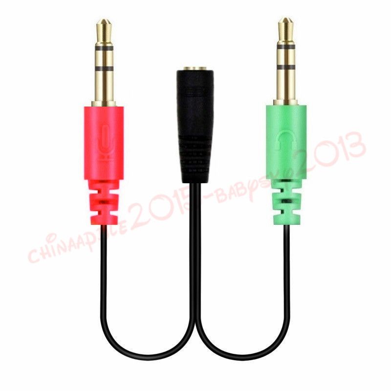 Acquistare Jack Microfono Della Cuffia Aux Splitter Cavo Audio AUX  Derivazione 2 Maschio A 1 Cavi Di Sesso Femminile Notebook MP3 Economico |  Consegna Veloce E Qualità | DHgate Italy