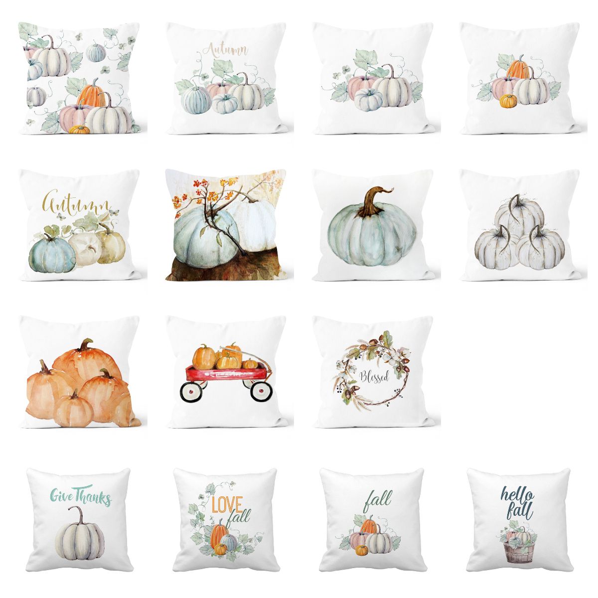 fall pillow cases