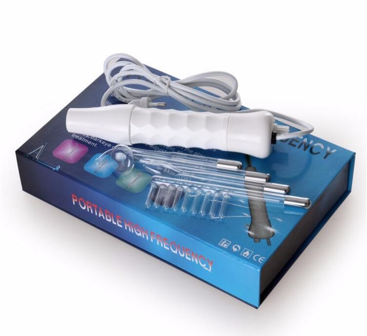 Portable Violet Ray High Frequency Beauty Care Acne Therapy With 4