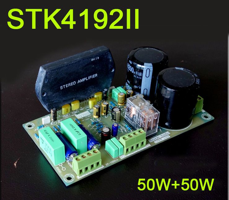 2020 Hifi Fever STK4192II 50W+50W Two Channel Stereo Audio Power ...