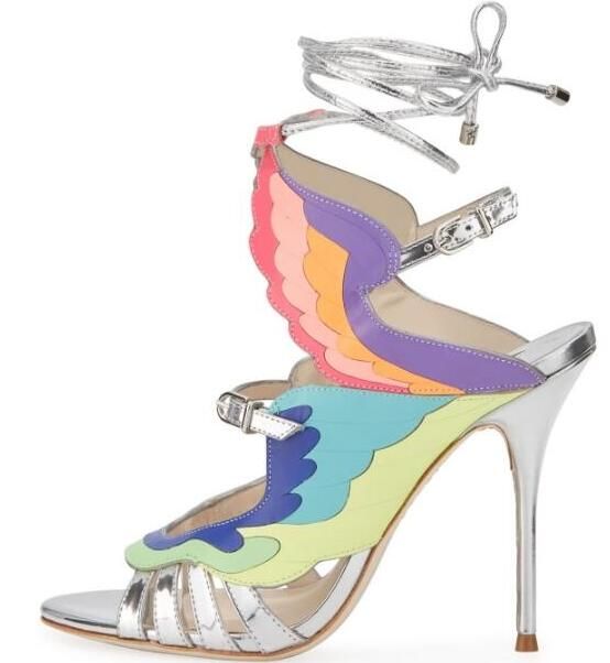 rainbow fashion sandals