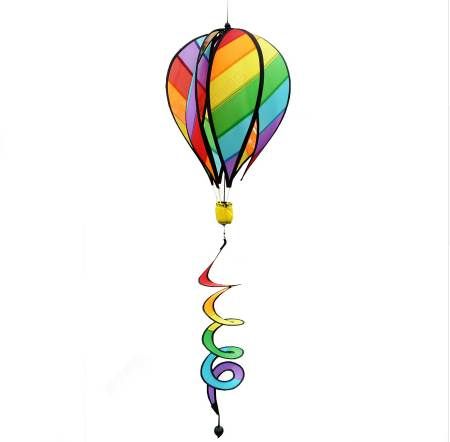 Hong TTH Striped Rainbow Windsock Hot Air Balloon Wind Spinner Garden Yard Outdoor Decor Toy Hong TTH Striped Rainbow Windsock Hot Air Balloon Wind Spinner Garden Yard Outdoor Decor Toy