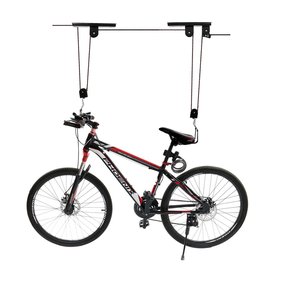 2020 Bike Bicycle Lift Ceiling Mounted Hoist Storage Garage Bike