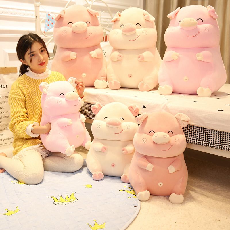 kawaii pig plush