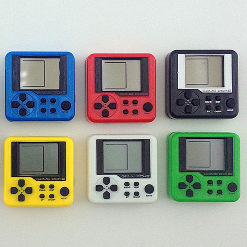 Ultra-small mini tetris children handheld game console portable lcd players  FO 