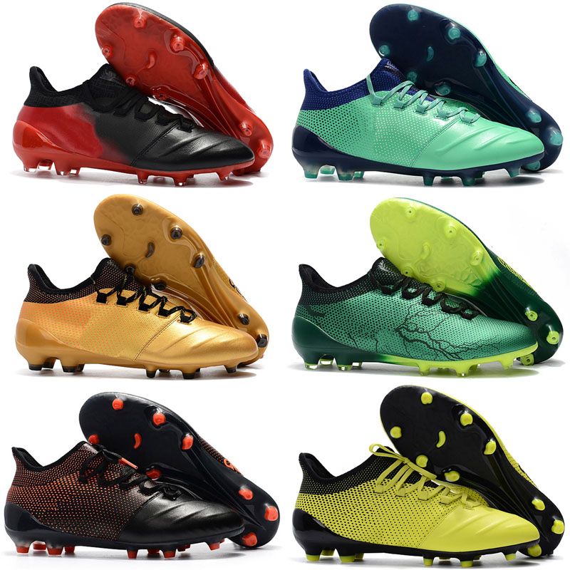 gold football boots size 1