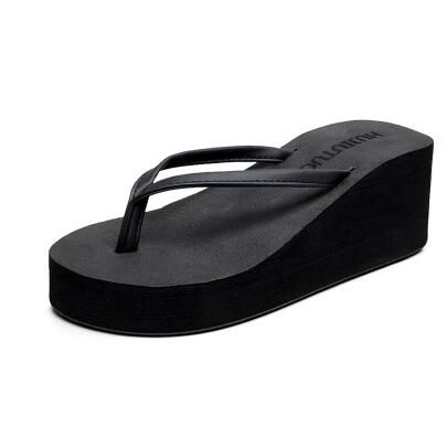 skechers high heel flip flops