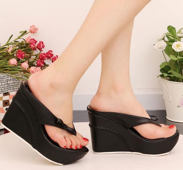 Acquista Taglia 34 42 Tacchi Alti Donna Infradito Sandali Estivi  Piattaforma Zeppe Pantofole Moda Scarpe Da Spiaggia Donna Scarpe Da  Spiaggia Scarpe Da Passeggio A 126,91 € Dal Hangmenglan3909 | DHgate Italy