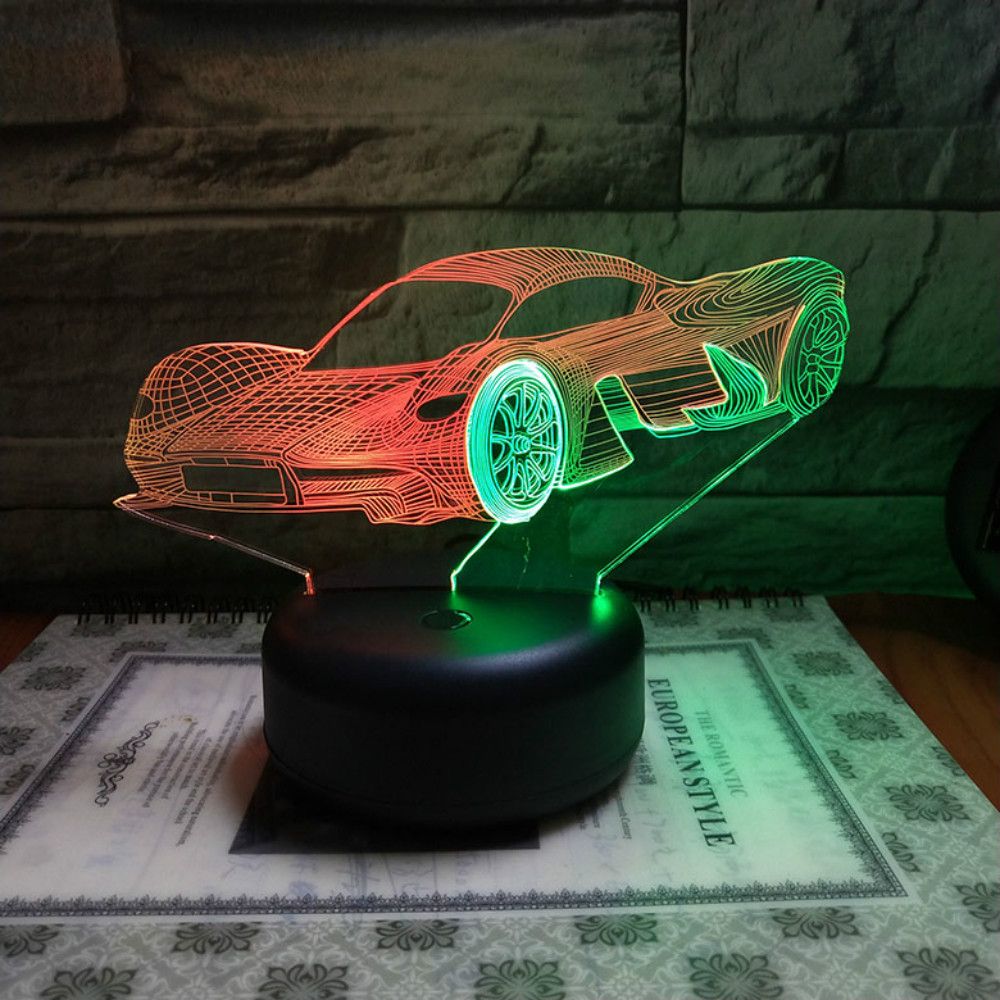 2020 Double Color Racing Sport Car 3d Night Light Switch Changing Led Table Lamp 5v Usb Lamp Decoration Light Wholesale Dropshipping From Pangyouyulei 19 78 Dhgate Com