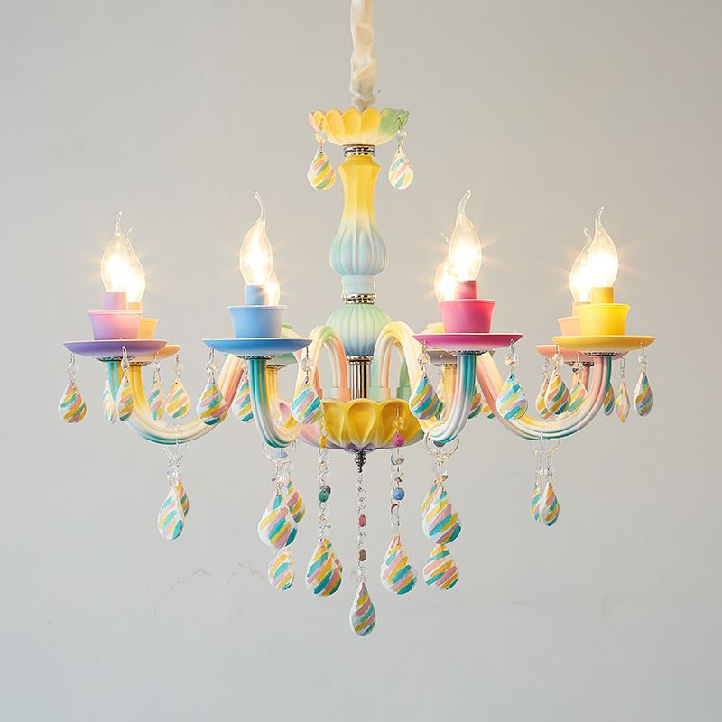 Satin Al Restoran Renk Kristal Avize Amerikan Oturma Odasi Led Lamba Cocuk Odasi Kristal Kolye Lambalari Avrupa Tarzi Mum Avizeler Tl2 269 87 Dhgate Comda