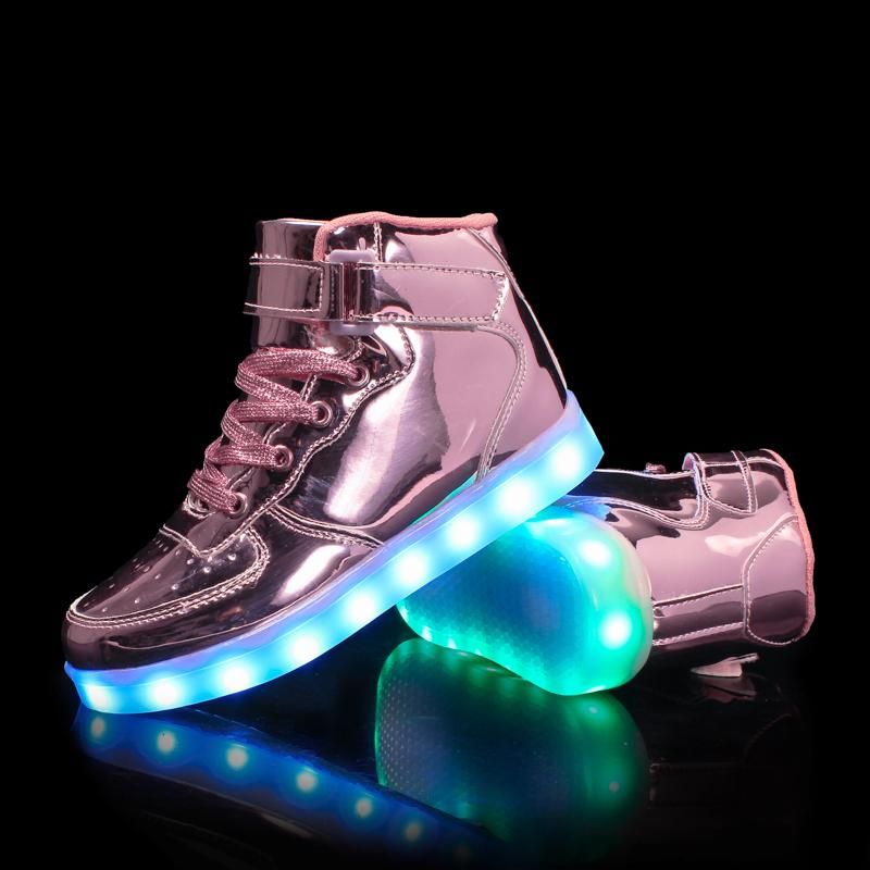 high top light up shoes