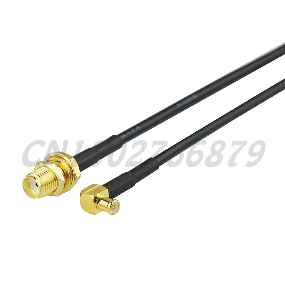 Antenna Cable Connector MCX Male right angle RG-174 100