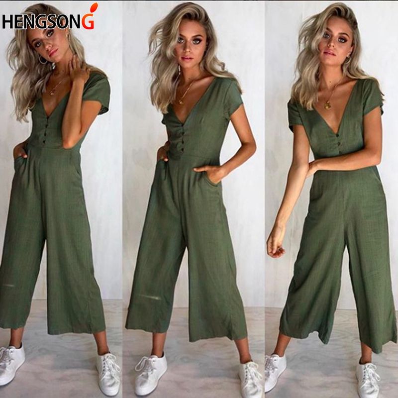 long jumpsuit with pockets