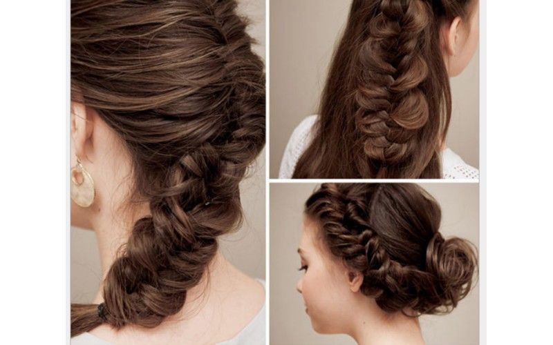 Hairdressing Fashion Centipede Braid French Twist Hairpin Hairpin