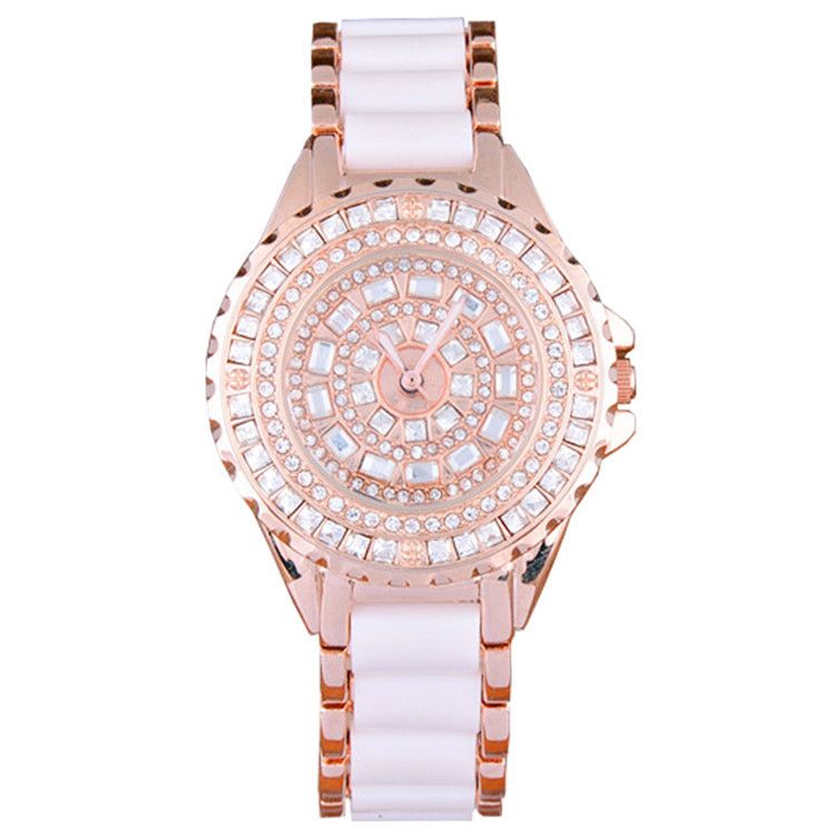 Luxury Trend Ladies Watches Full Diamond Joker Ceramic Watch Womens Waterproof Quartz Watch Rose Gold Fashion Watch Buying Watches Online Buy A Watch Online From Sarahyj1992 14 27 Dhgate Com