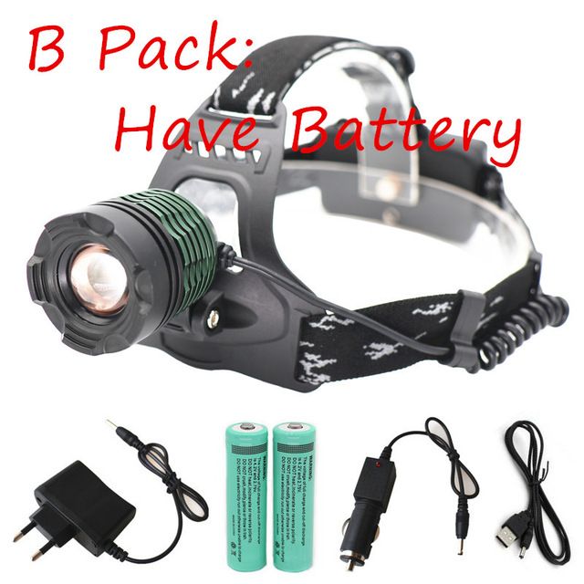 Headlamp+Battery+Charger