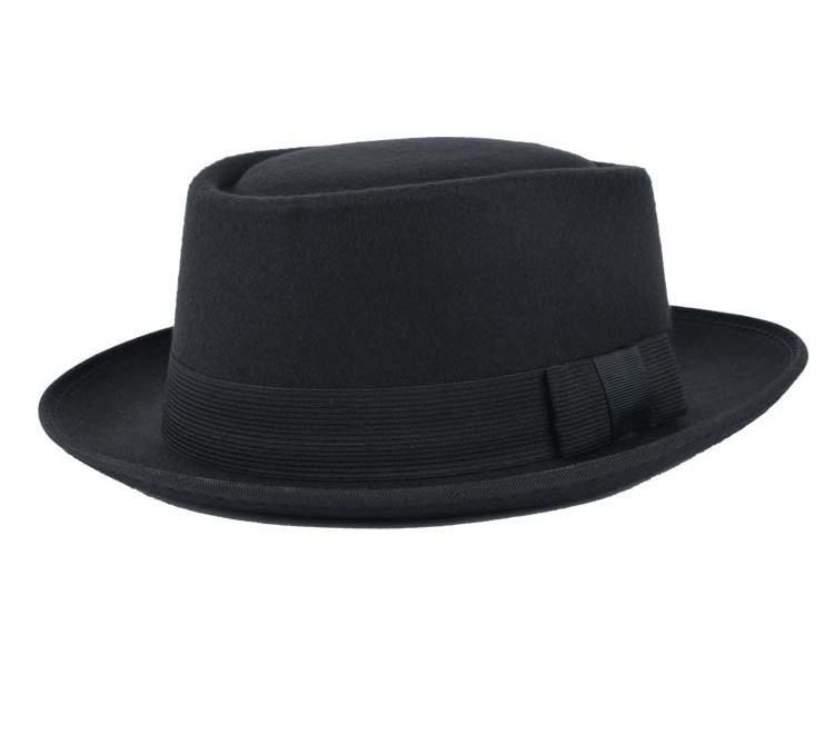 Womens Fedora Pork Pie Porkpie Hat 