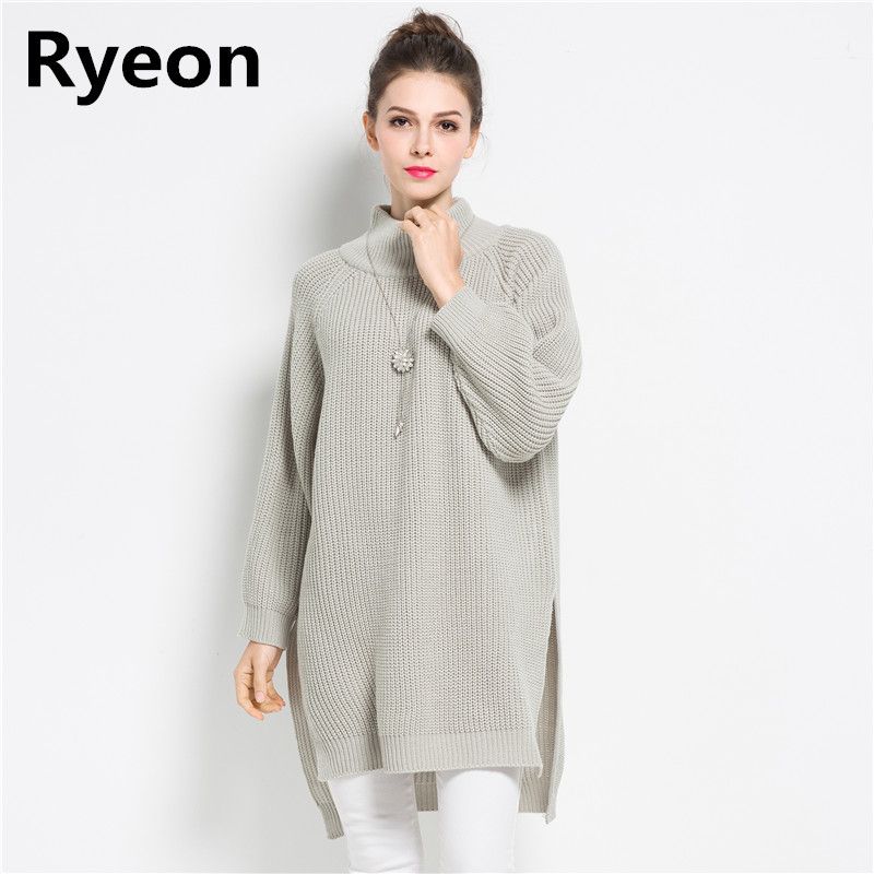 long sleeve oversized sweater dress