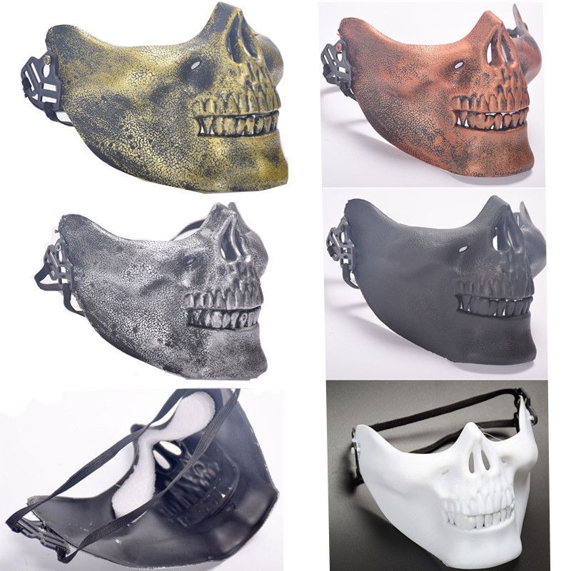 Betere Enge Schedel Skelet Masker Halloween Kostuum Half Gezicht Maskers SJ-64