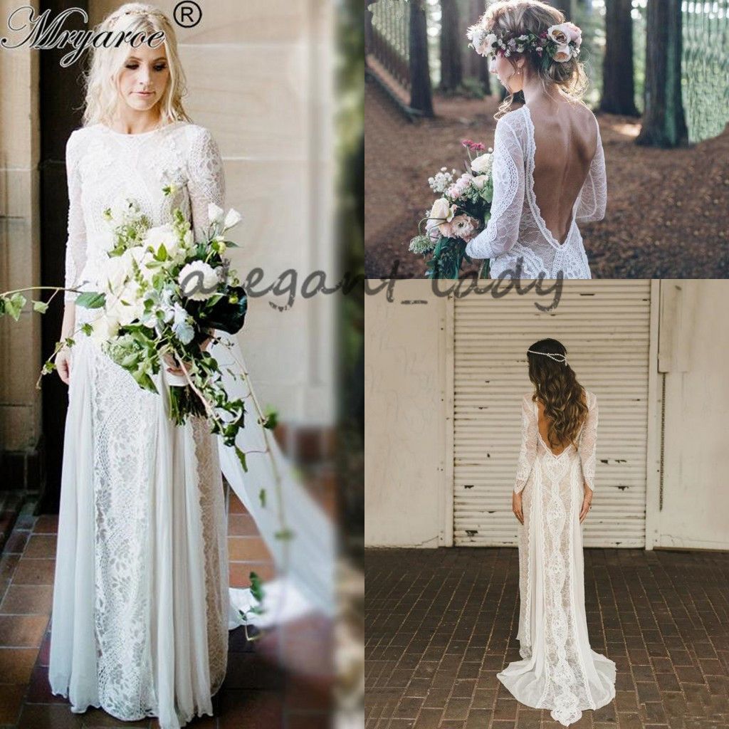 boho style wedding dresses