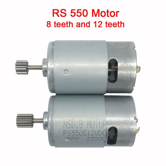 RS390 Elektro Motor Getriebe 6 V 18000 RPM Auto DC Motor Getriebe für Kinde J8Q9 