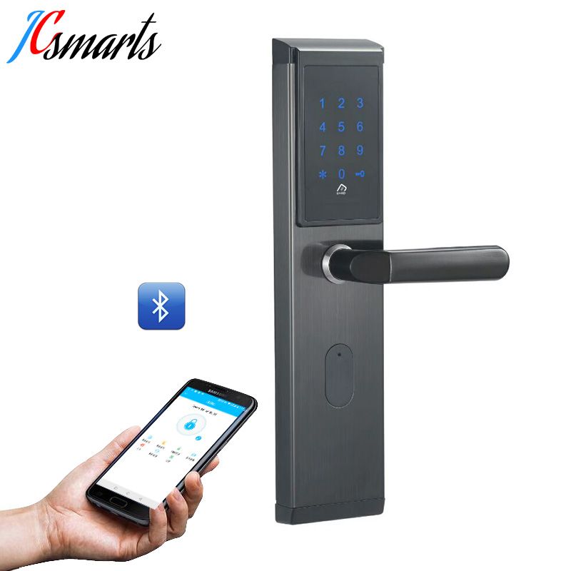 2019 Electronic Lock Bluetooth Smart Home Door Lock Android Ios Phone App Remote Unlock Support Passcode And M1 Card Unlock From Jcsmarts Lock 62 88