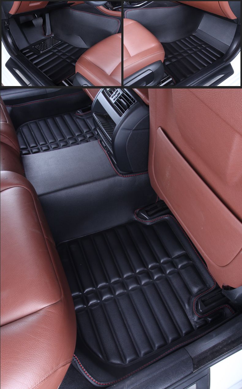 For Lexus ES350-2007-2012 leather Car Floor Mats Waterproof Mat 