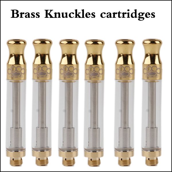 Brass Knuckles Cartridge Vape BUD Touch Gold Thick Oil Atomizer 510