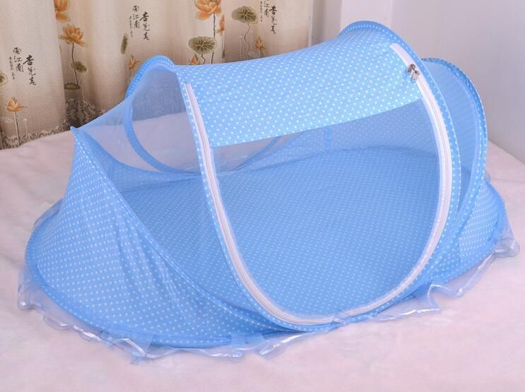 foldable baby bed with mosquito net