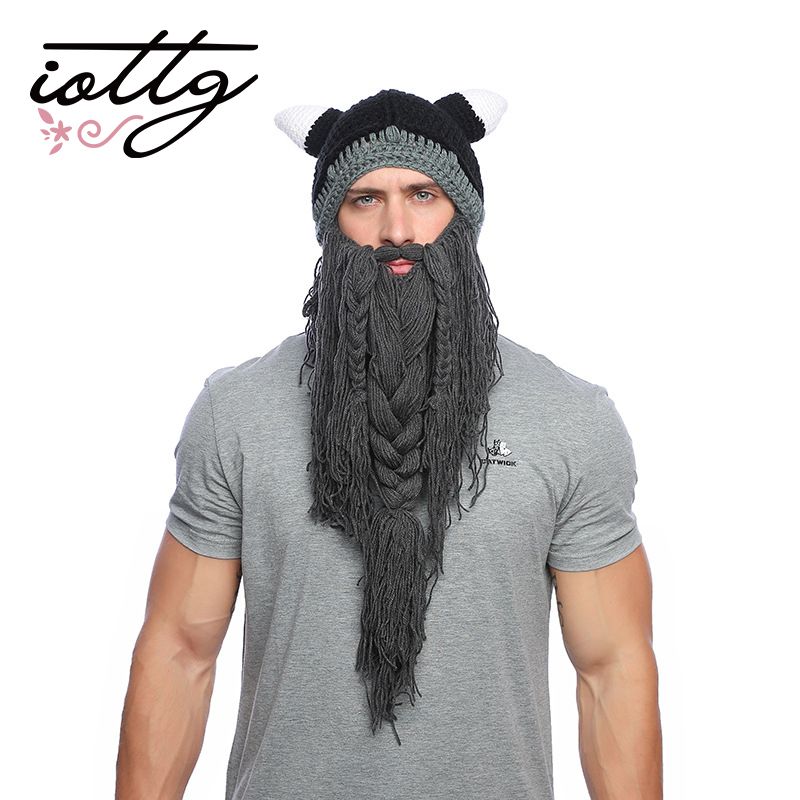 viking beard beanie