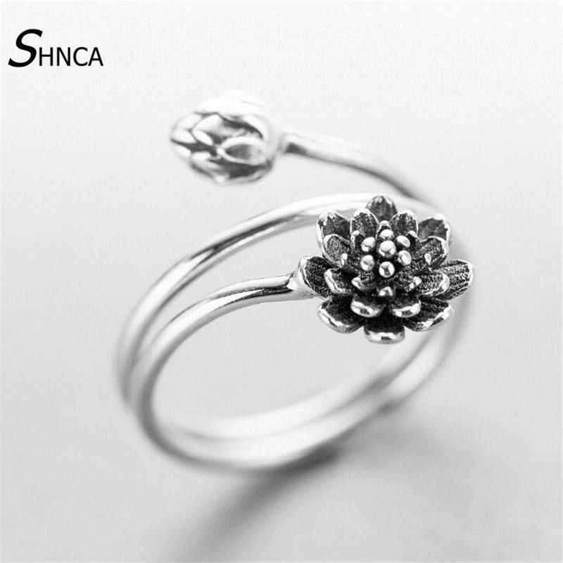 Satin Al Vintage Etnik 925 Ayar Gumus Lotus Cicekler Acik Yuzukler Kadinlar Icin Yaratici Cin Tarzi Moda Gumus 925 Taki R151 D18111306 Tl108 43 Tr Dhgate Com