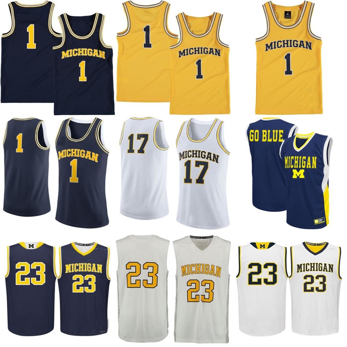 custom michigan basketball jersey