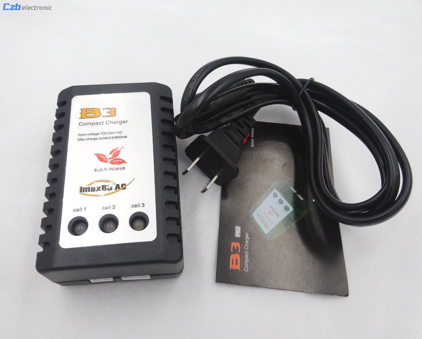iMaxRC iMax B3 Pro Compact 2S 3S Lipo Balance Battery Charger For RC Helicopter