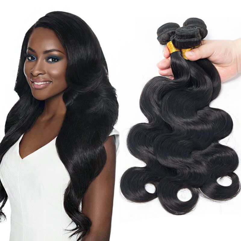 Wholesale Brazilian Hair 4 Bundles Body Wave Weave Cheap Virgin