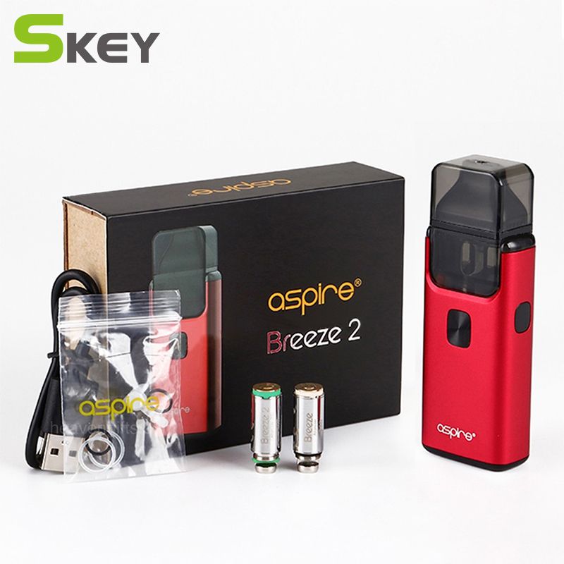 In Stock Authentic Aspire Breeze 2 Kit 1000mah Battery 1 0ohm 0 6ohm U Tech Coil Refillable Pod Systems Vape Kit E Cig E Cig Starter Kits E Cigarette Kits From Ivapor 19 Dhgate Com