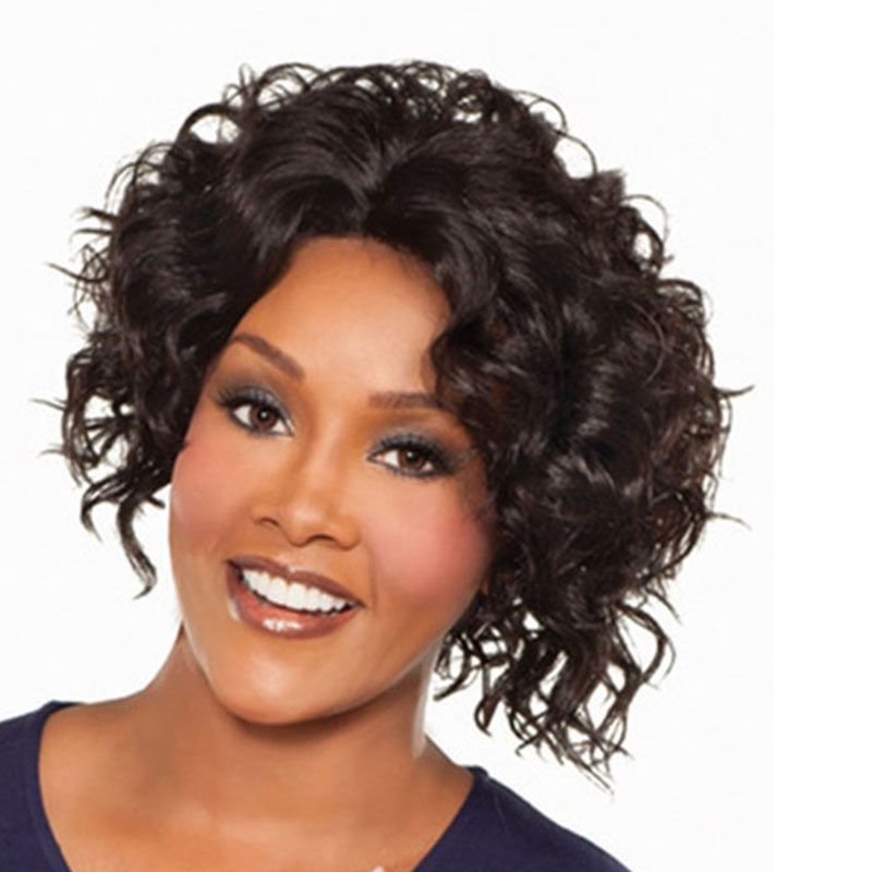 big curly synthetic wigs