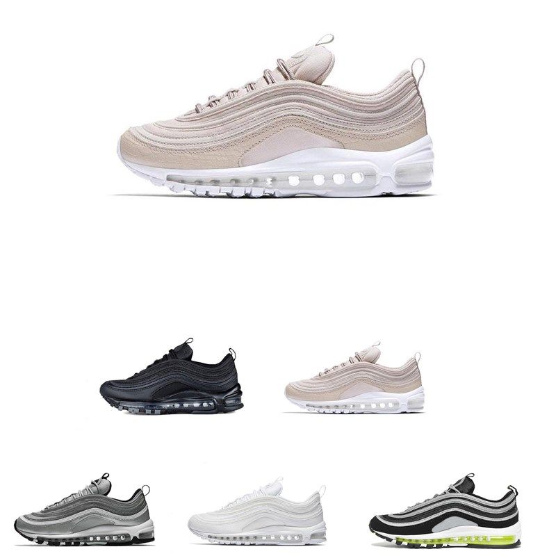 Acquista 2018 New Air Max 97 Mens Sport Scarpe Da Corsa Sneakers Metallic White Silver Colorate La Donna Di Design Black Size 36 45 A 26,72 € Dal Fashionmans | DHgate.Com